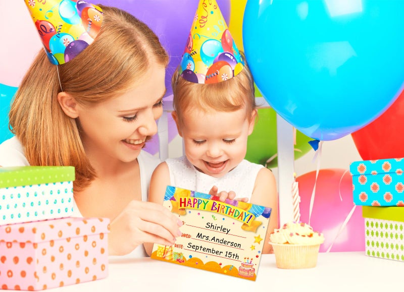 WhatSign 30Pcs Happy Birthday Award Certificates Gifts for Students from Teacher Birthday Cupcakes Award Certificate for Kids Classroom Birthday Kindergarten Elementary Back to School Teacher Supplies - Image 5